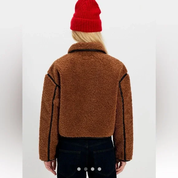 Blank NYC Dirt Road Jacket from Free People website - Brown - Size M (Women’s) - Picture 2 of 11